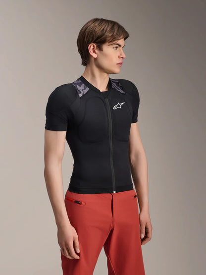 Colete de Proteção ALPINESTARS A-MOTION PLASMA Mangas Curtas Preto/Camo