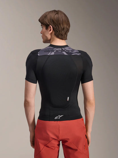 Colete de Proteção ALPINESTARS A-MOTION PLASMA Mangas Curtas Preto/Camo