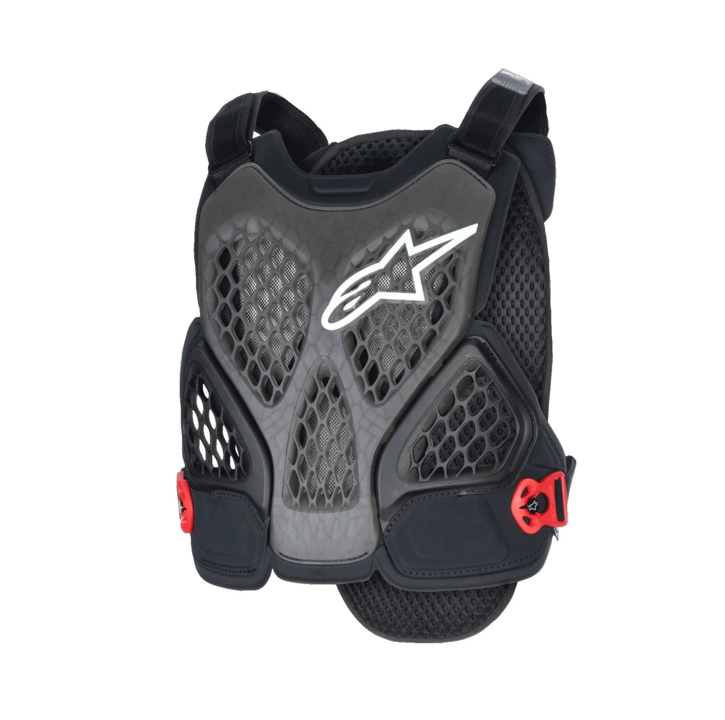 Colete de proteção ALPINESTARS A-6 PLASMA Preto/Cinza/Vermelho