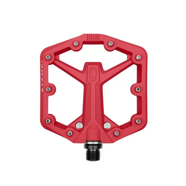 CRANKBROTHERS STAMP 1 Gen2 Pedais planos pequenos Vermelho