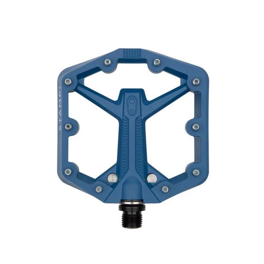 Pedais planos CRANKBROTHERS STAMP 1 Gen2 Pequeno Azul