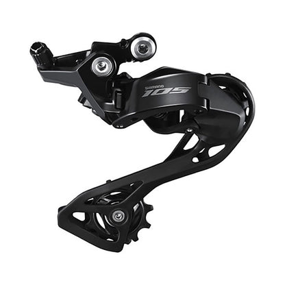 Desviador traseiro SHIMANO 105 R7100 12V – vista do produto sobre fundo branco