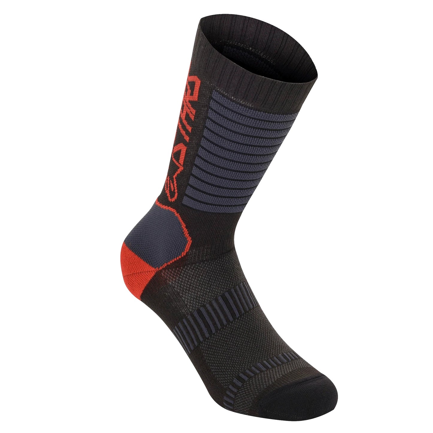 ALPINESTARS PARAGON LITE 19 Socks Preto/Vermelho