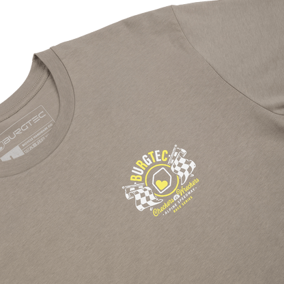 T-Shirt BURGTEC ALPINE SPEEDWAY Cinzento