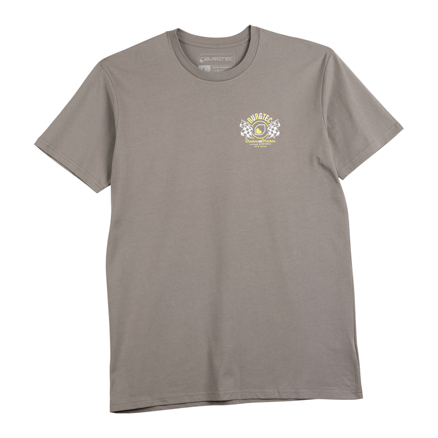 T-shirt BURGTEC ALPINE SPEEDWAY Cinza