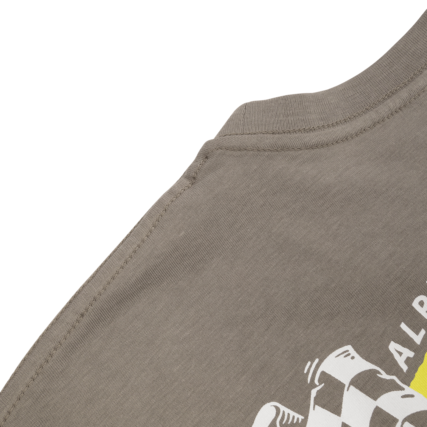 T-shirt BURGTEC ALPINE SPEEDWAY Cinza