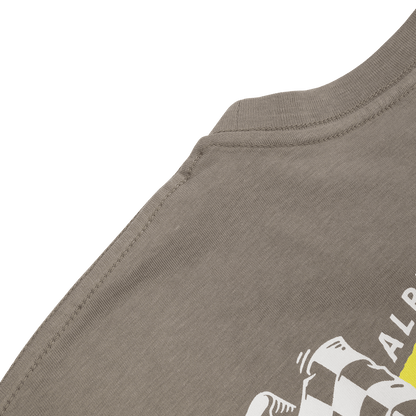 T-Shirt BURGTEC ALPINE SPEEDWAY Cinzento