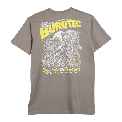 T-Shirt BURGTEC ALPINE SPEEDWAY Cinzento
