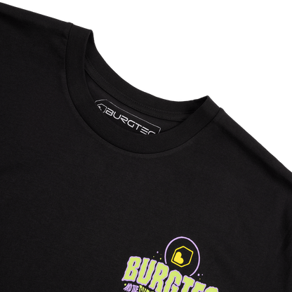 T-Shirt BURGTEC RUT MONSTER Preto