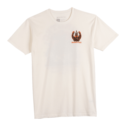 T-Shirt BURGTEC WILD RIDE Bege