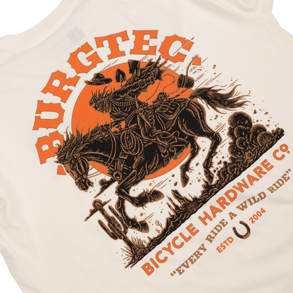 T-Shirt BURGTEC WILD RIDE Bege
