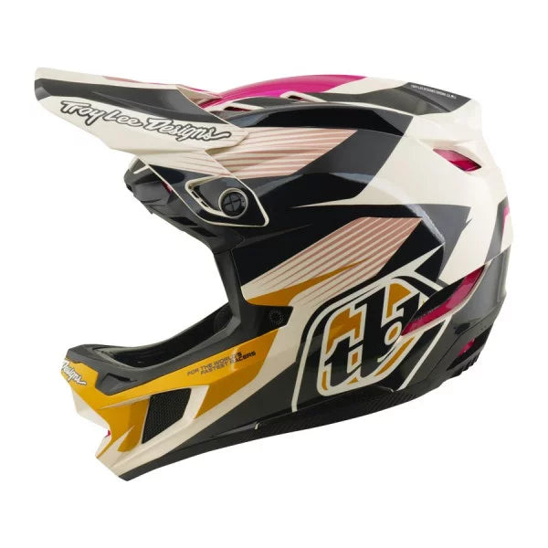 Casque VTT TROY LEE DESIGNS D4 POLYACRYLITE MIPS TURBO ACID Fuschia