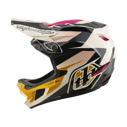 Capacete MTB TROY LEE DESIGNS D4 POLYACRYLITE MIPS TURBO ACID Fuschia