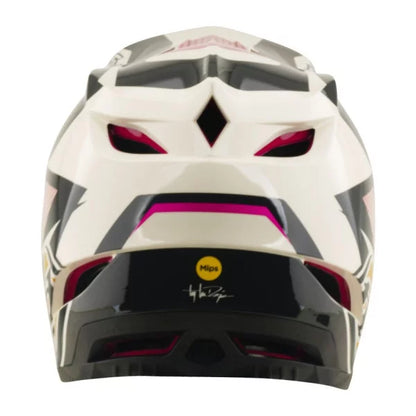 Capacete MTB TROY LEE DESIGNS D4 POLYACRYLITE MIPS TURBO ACID Fuschia