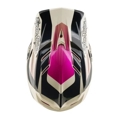 Capacete MTB TROY LEE DESIGNS D4 POLYACRYLITE MIPS TURBO ACID Fuschia