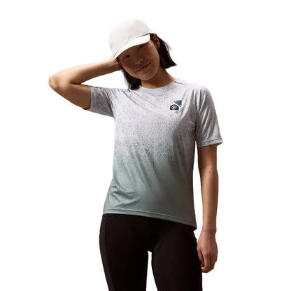 Maillot ENDURA SINGLETRACK PRINT Mangas Curtas Mulher Aero Blue