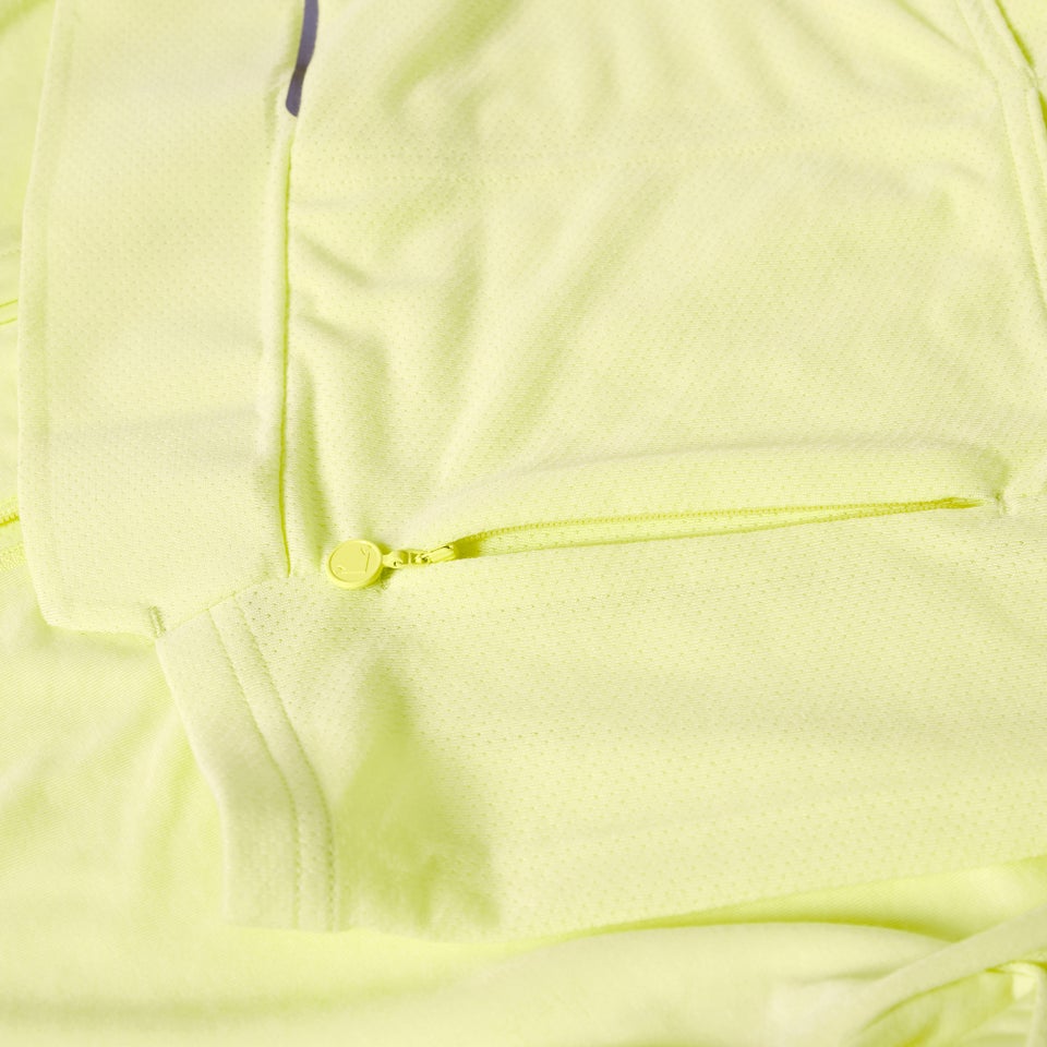 Camisola ENDURA LOOP ZIPPED de manga curta com sementes oleaginosas