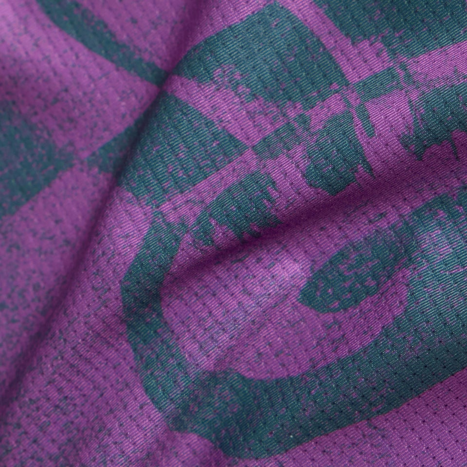 ENDURA SINGLETRACK PRINT Camisola de manga curta para mulher End Purple