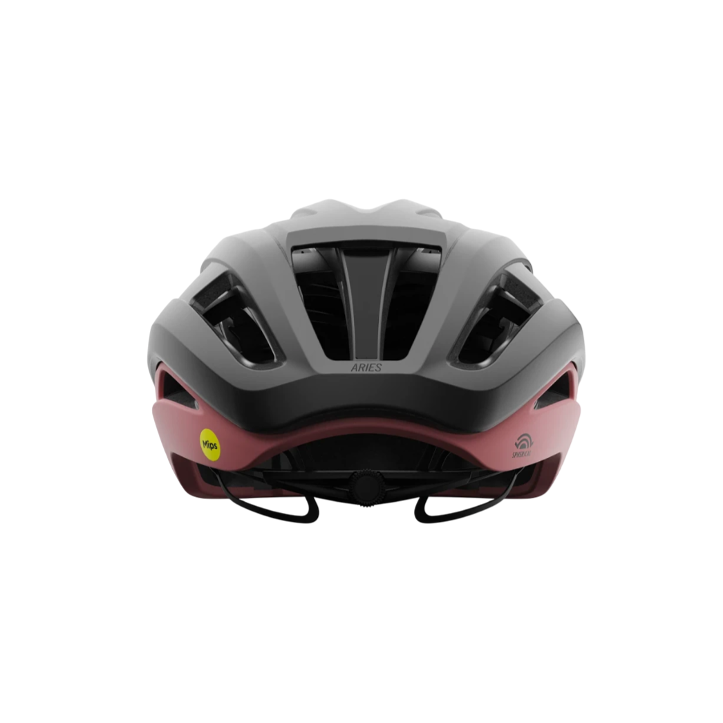 Capacete de estrada GRIO ARIES MIPS SPHERICAL Cinzento/Rosa