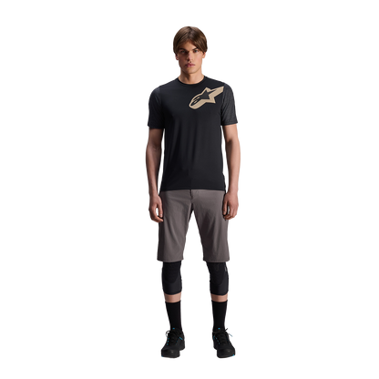 Maillot ALPINESTARS A-DURA LIPAN Mangas Curtas Preto