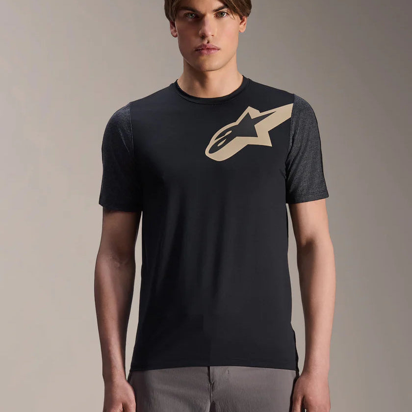 ALPINESTARS A-DURA LIPAN Camisola de manga curta Preto