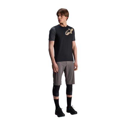Maillot ALPINESTARS A-DURA LIPAN Mangas Curtas Preto
