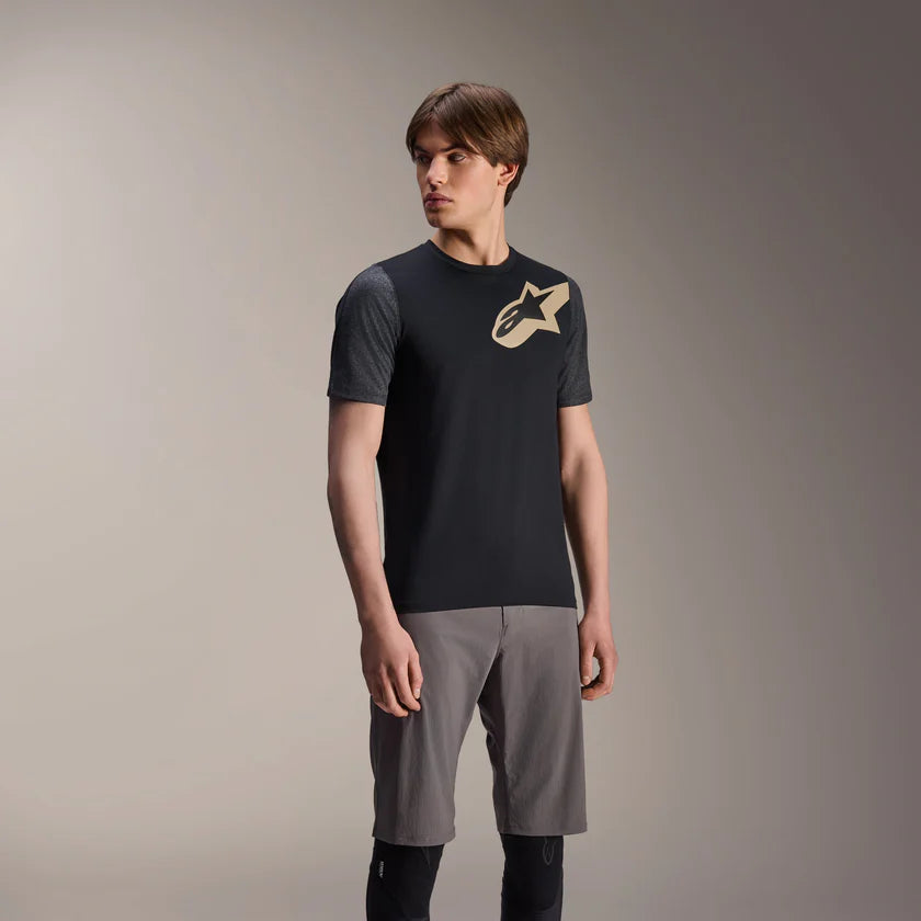 ALPINESTARS A-DURA LIPAN Camisola de manga curta Preto