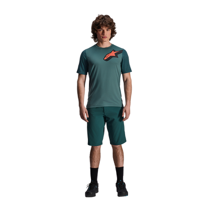 Maillot ALPINESTARS A-DURA LIPAN Mangas Curtas Caqui