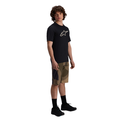 Maillot ALPINESTARS A-DURA ASTAR Mangas Curtas Preto