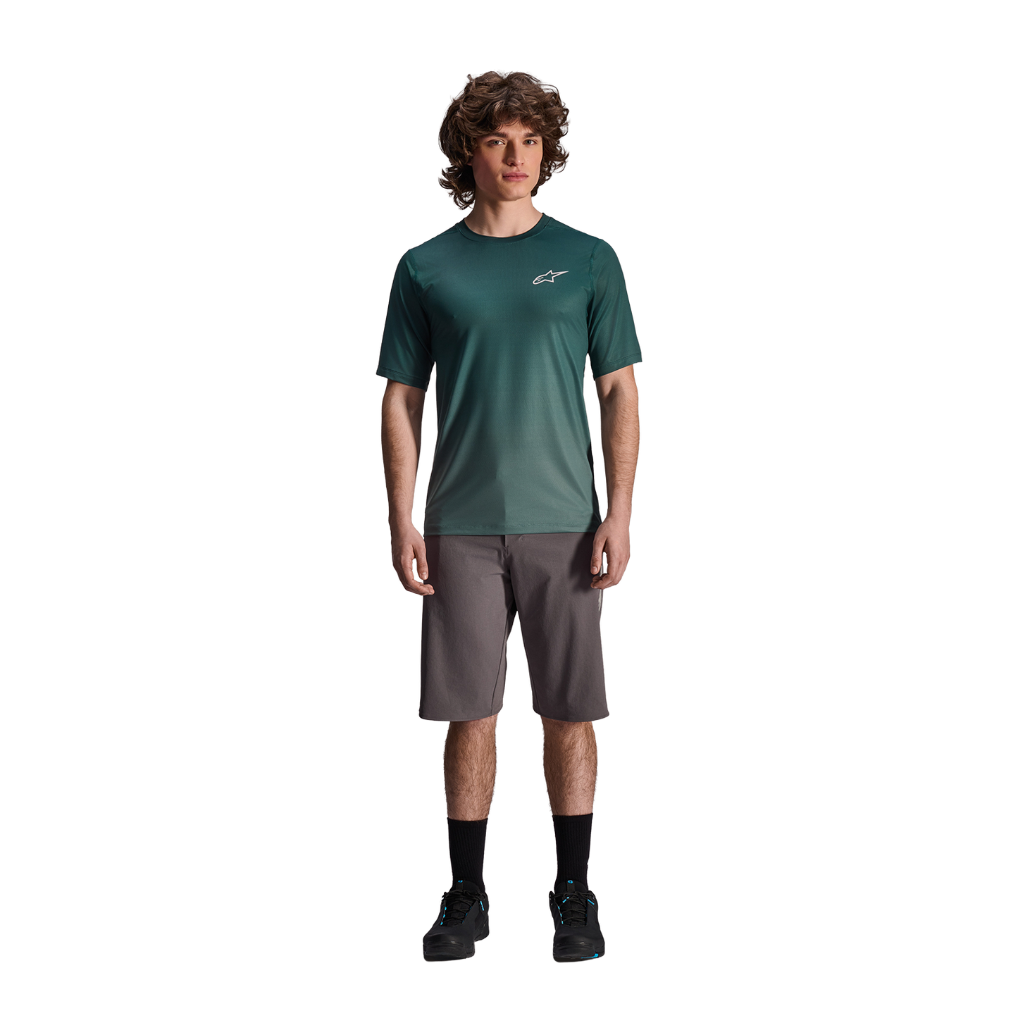 ALPINESTARS A-DURA RISE Camisola de manga curta verde