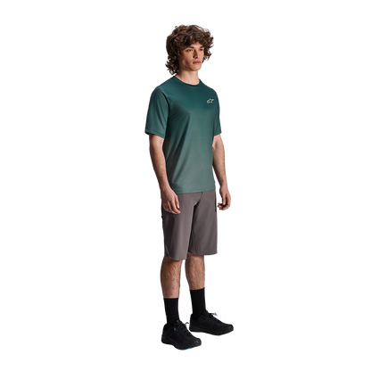 Camisola ALPINESTARS A-DURA RISE Mangas Curtas Verde