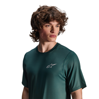 Camisola ALPINESTARS A-DURA RISE Mangas Curtas Verde