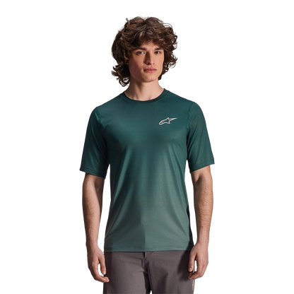 Camisola ALPINESTARS A-DURA RISE Mangas Curtas Verde