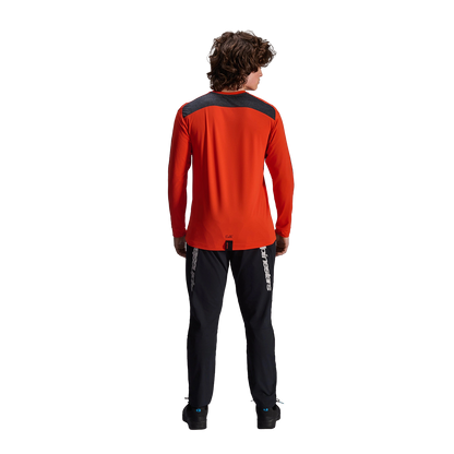 Maillot ALPINESTARS A-DURA INSET ASTAR Mangas Compridas Laranja