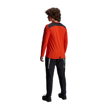 Maillot ALPINESTARS A-DURA INSET ASTAR Mangas Compridas Laranja