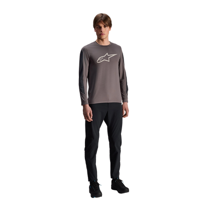 Maillot ALPINESTARS A-DURA INSET ASTAR Mangas Compridas Cinzento