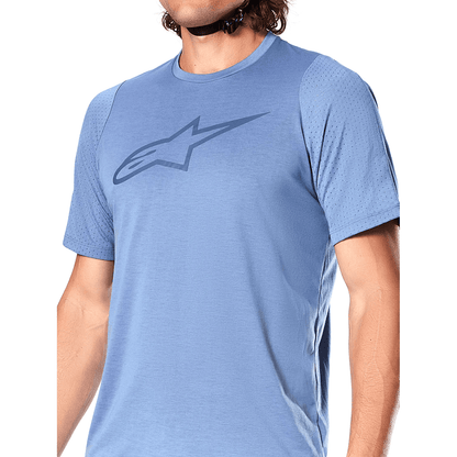Maillot ALPINESTARS A-DURA ASTAR Mangas Curtas Azul
