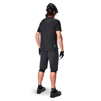 Maillot ALPINESTARS A-ARIA SWITCH Mangas Curtas Preto