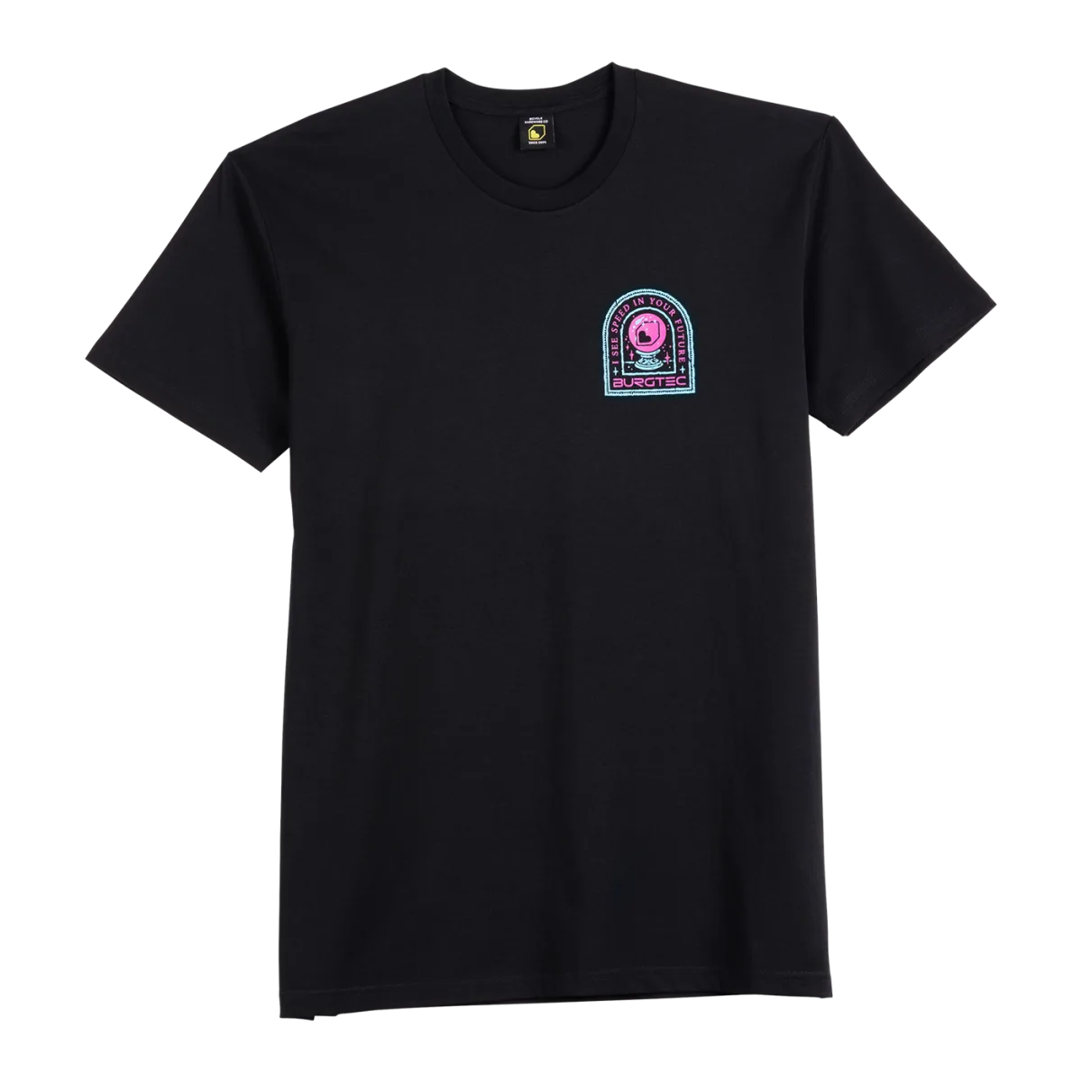 T-shirt BURGTEC TARROT Preta