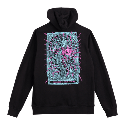 Sweatshirt com Capuz BURGTEC TARROT HOODIE Preto