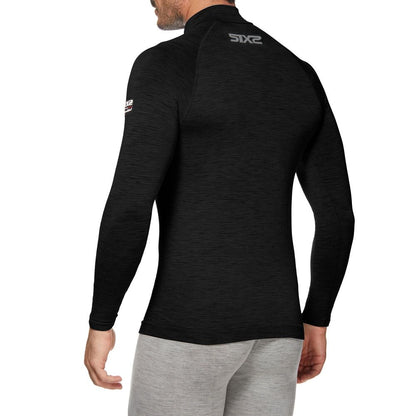 Interior SIXS TS13 MERINOS Mangas Compridas Preto
