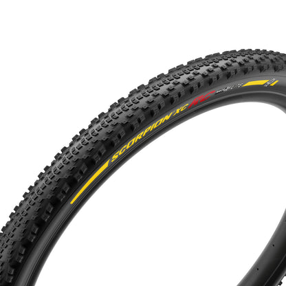 Pneu PIRELLI SCORPION RACE XC RC Lite 29x2.40 Tubeless Ready Flexível Preto/Amarelo Team Edition