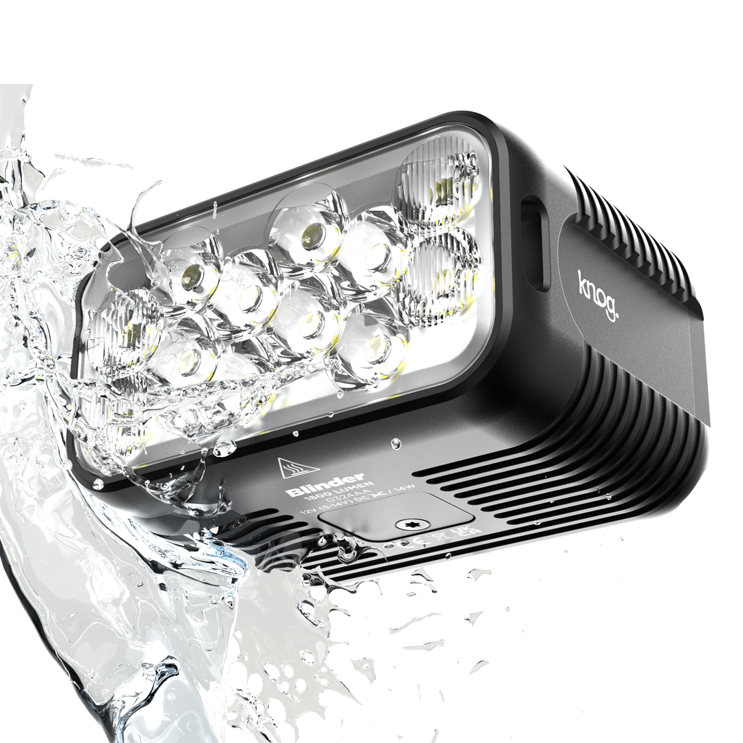 Luz dianteira KNOG BLINDER E 1800