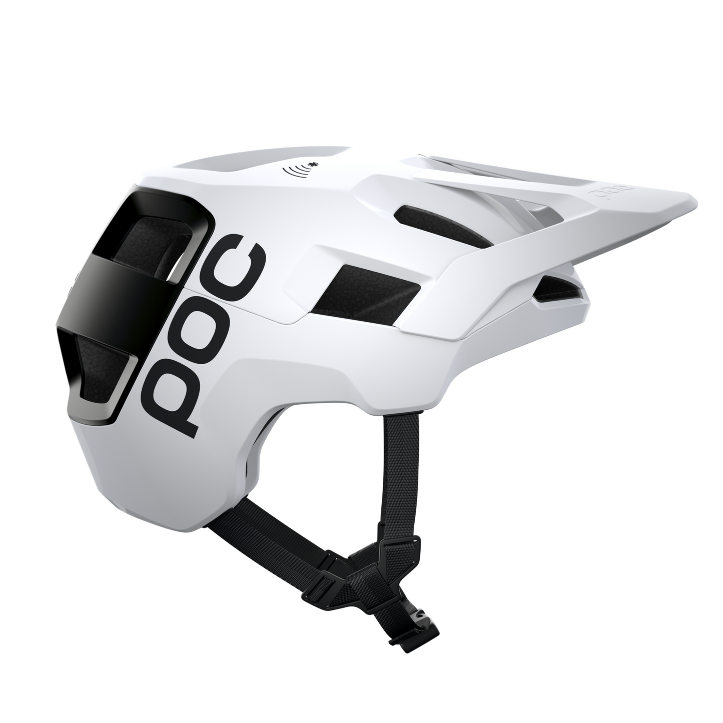 Capacete POC KORTAL RACE MIPS MTB Branco/Preto Mate