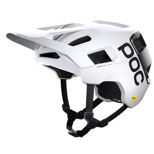 Capacete POC KORTAL RACE MIPS MTB Branco/Preto Mate