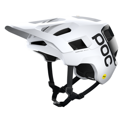 Capacete de BTT POC KORTAL RACE MIPS Branco/Preto Matt