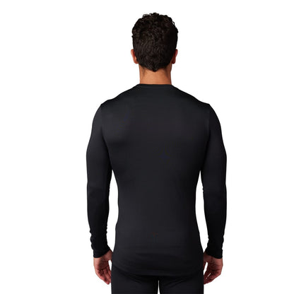 Roupa Interior FOX TECBASE FIRE Mangas Compridas Preto 2024
