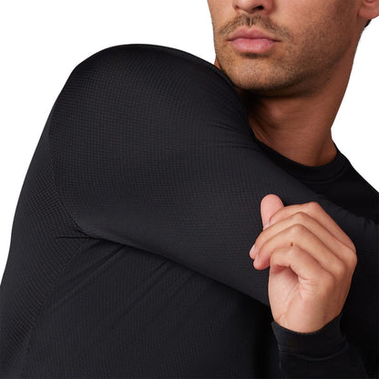 Roupa Interior FOX TECBASE FIRE Mangas Compridas Preto 2024