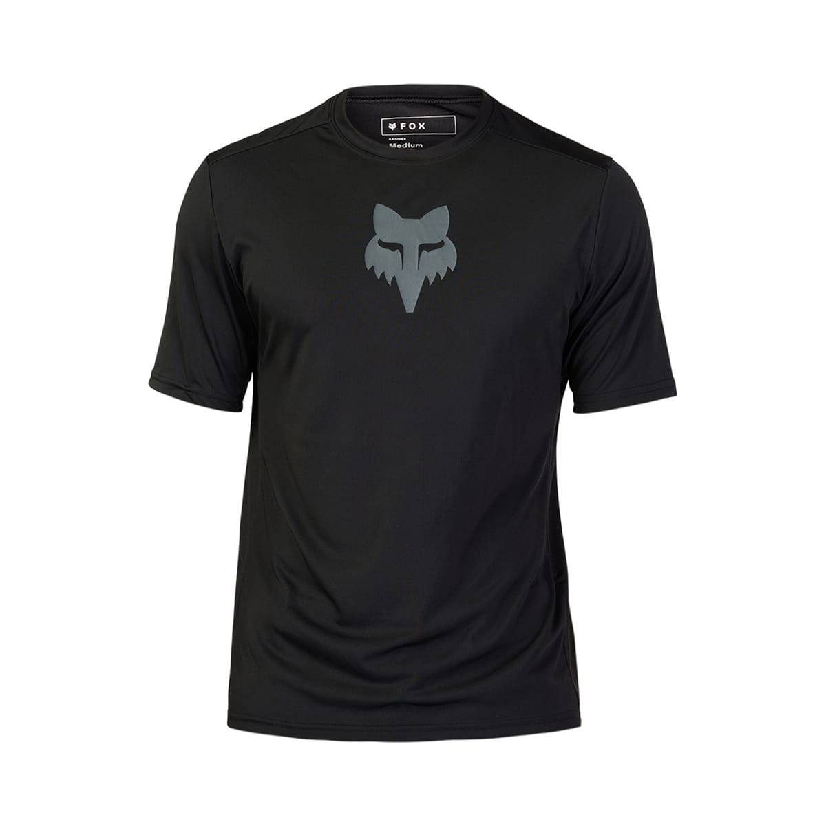 Camisola de manga curta FOX RANGER LAB HEAD Preto