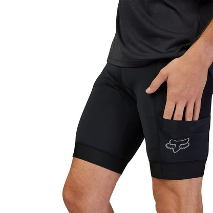 Cueca-Short FOX TECBASE Preto 2024